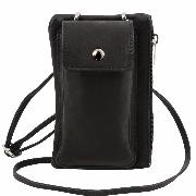 Mini Cross Bag Black - Tuscany Leather