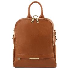 Soft Leather Backpack for Women - Tuscany Leather - 