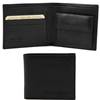 Leather Wallet for Men Bernardo Black - Tuscany Leather -