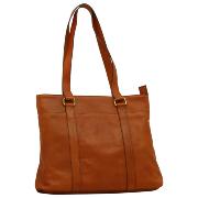 Leather Tote Bag for Women Camel -Old Angler-