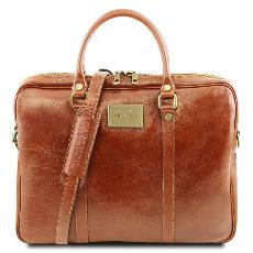 Leather Laptop Case Men or Women - Tuscany  Leather - 