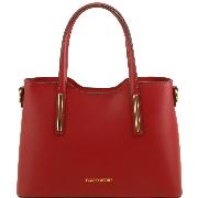 Leather Handbag for Women Red  - Tuscany Leather -